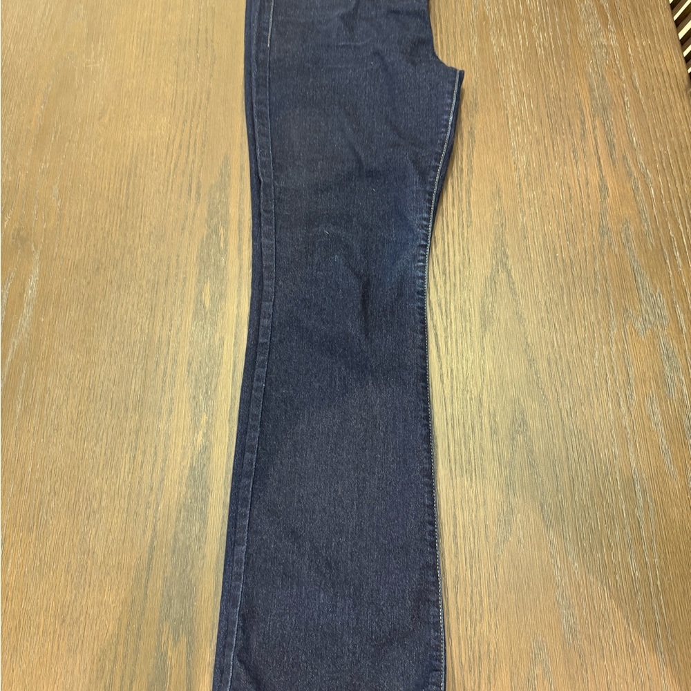 Levi's 315 shaping bootcut Dark Indigo Boot Cut Jeans womens sz 31 - Picture 4 of 6